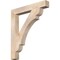 Ekena Millwork Olympic Block Smooth Bracket, Douglas Fir, 5 1/2"W x 42"D x 48"H BKT06X42X48OLY05SDF - alternate 1